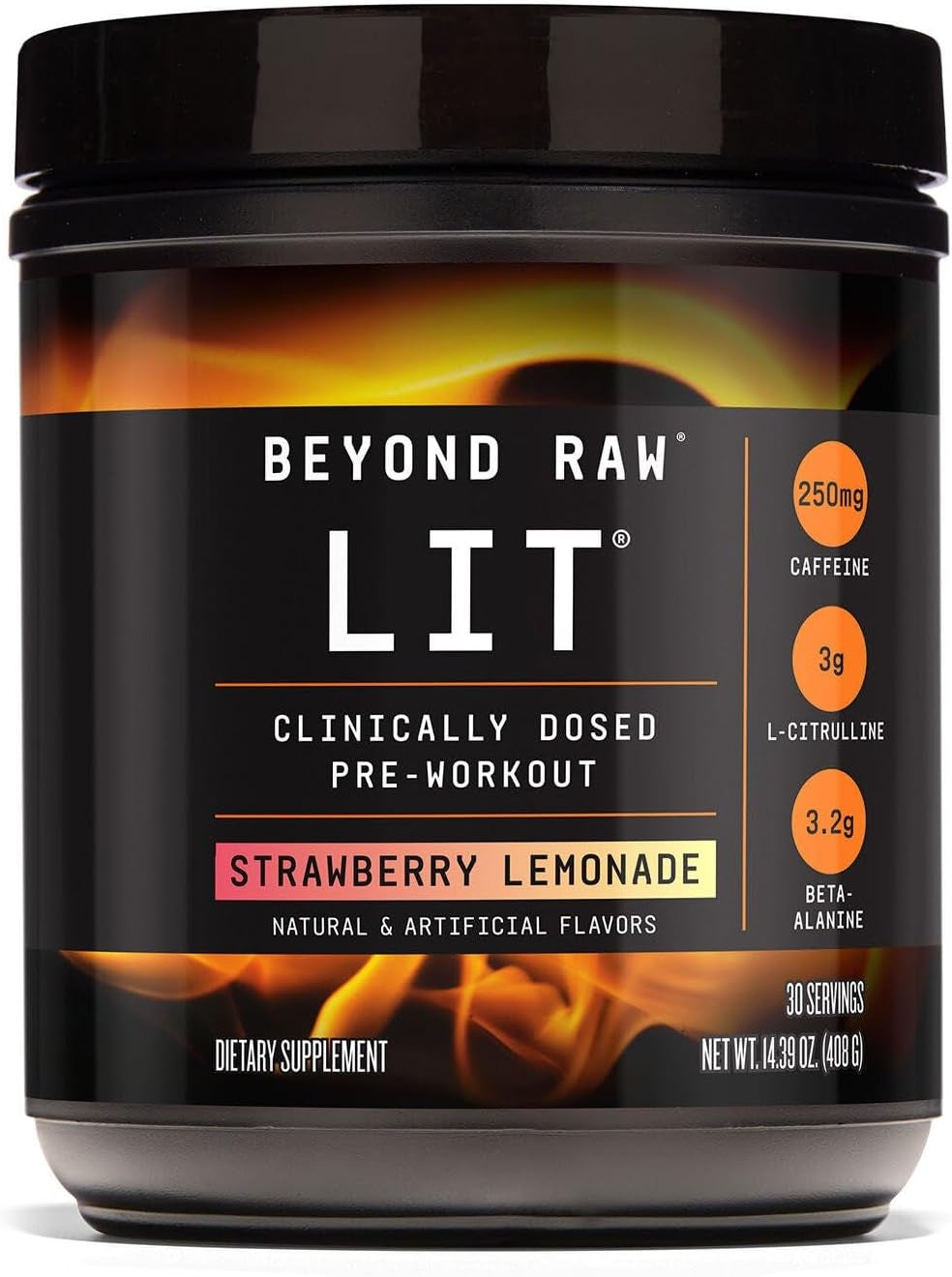 Beyond Raw® LIT Pre-Workout - Strawberry Lemonade