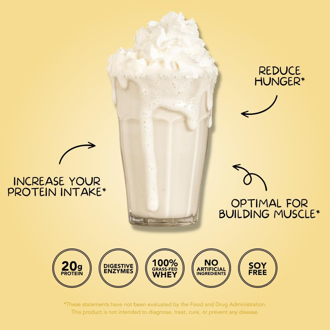 Clean Simple Eats Whey Protein Powder - Simply Vanilla