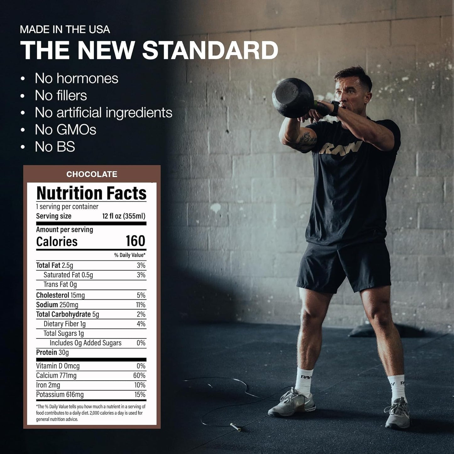 Raw Nutrition RTD Protein Shakes - Chocolate