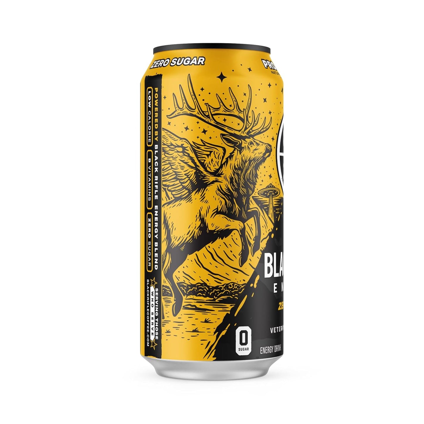 Project Mango Zero Sugar Energy Drink, 200Mg Caffeine, 16 Fl Oz Can (Pack of 12)