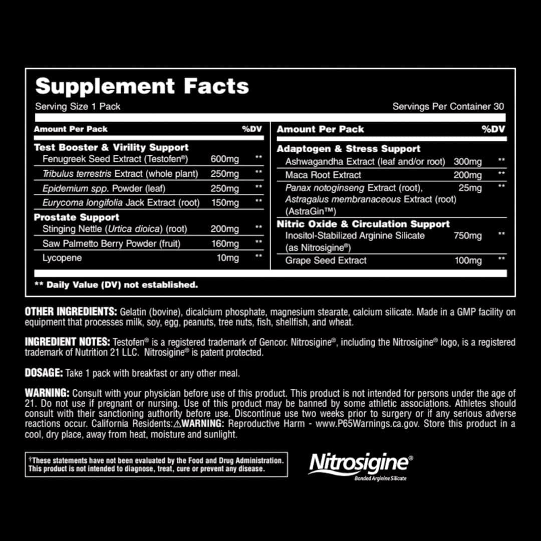 Animal TNT+ Men's Performance Boost Pill Packs