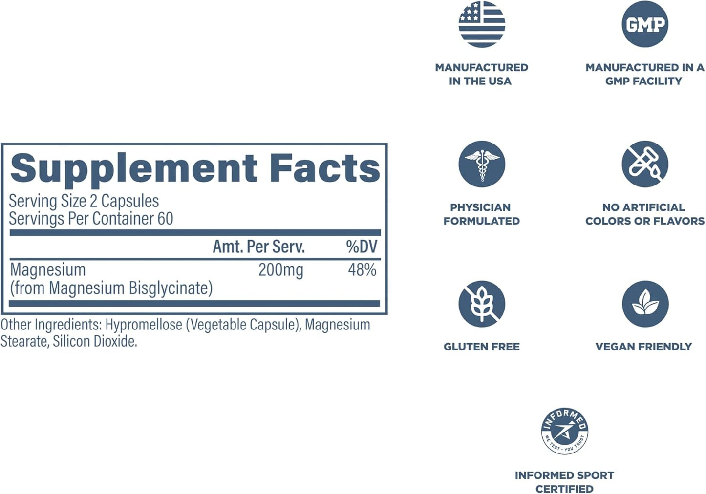 Revive MD Magnesium Glycinate Capsules