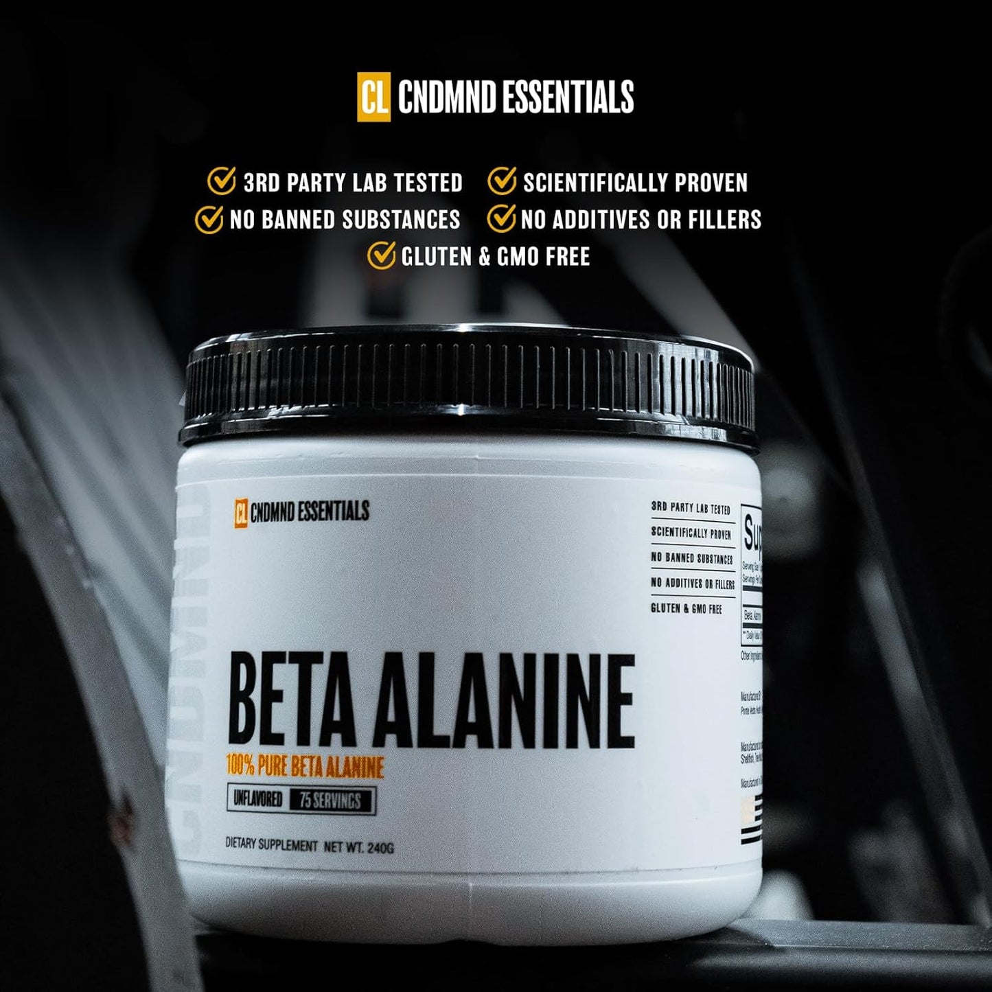 Condemned Labz 100% Pure Beta Alanine Powder - Unflavored