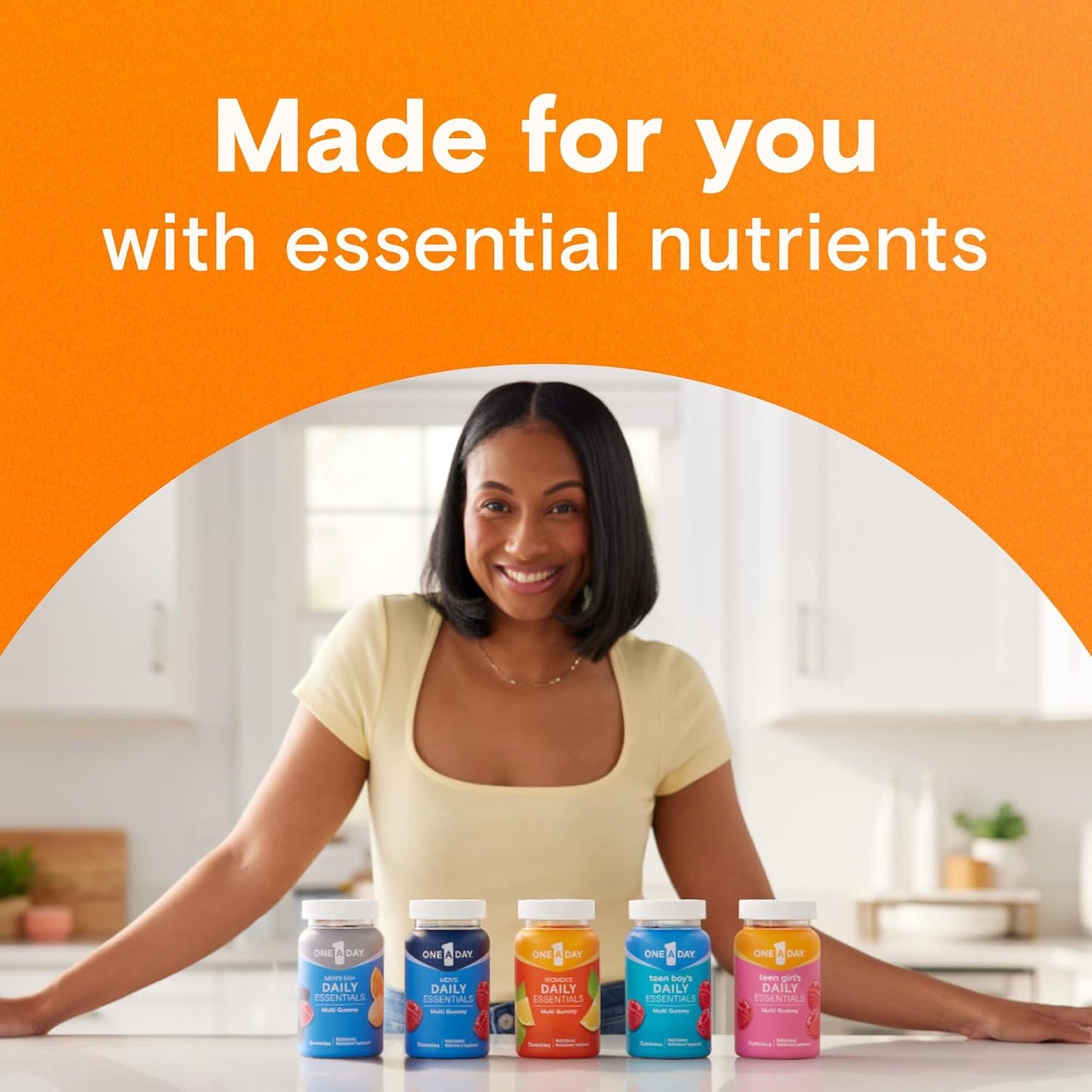 Men’S Daily Essentials Multivitamin Gummies, Multivitamin for Men, Bone Health, Zinc, Raspberry Natural Flavor, 120 Gummies