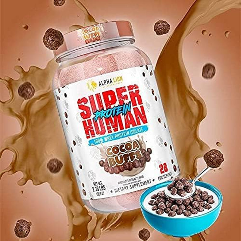 Alpha Lion Superhuman Whey Protein Powder - Cocoa Buffs