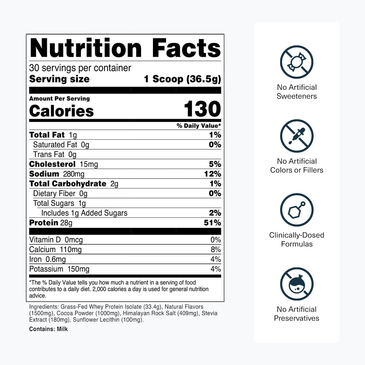 Transparent Labs Whey Protein Isolate - Oatmeal Chocolate Chip Cookie