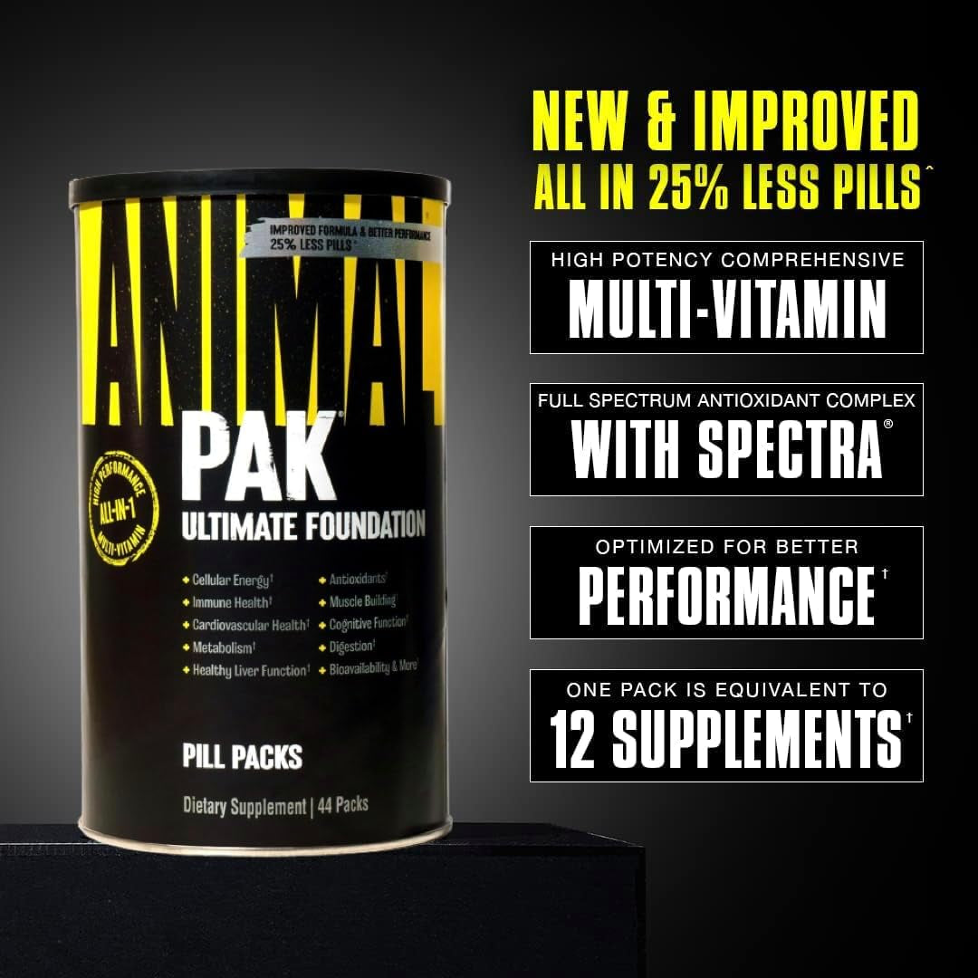 Animal Pak Multivitamin for Men & Women