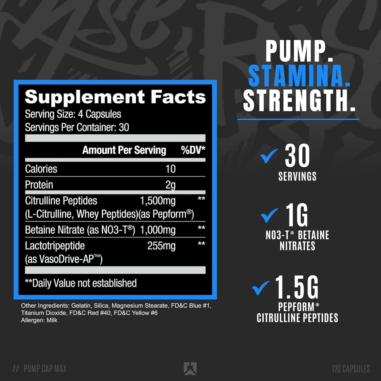 RYSE Project Blackout Pump Cap Max