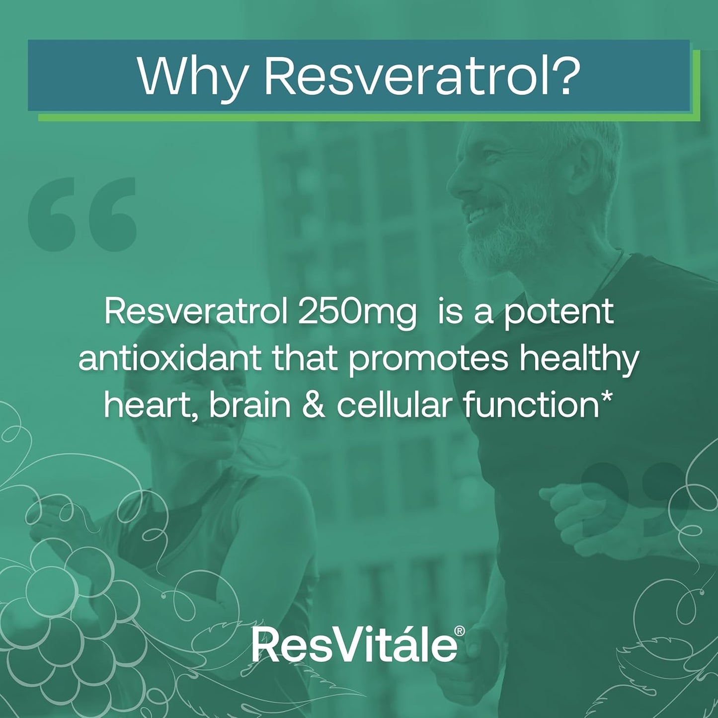 ResVitále™ Resveratrol Veggie Capsules