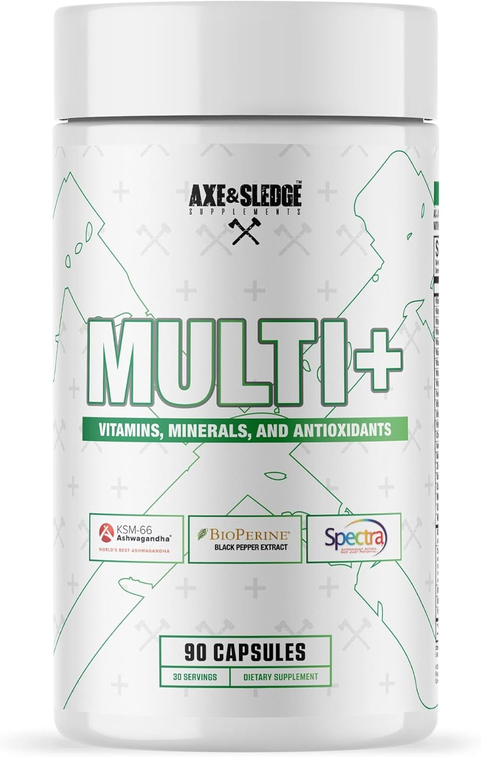 Axe & Sledge Multi+ Multivitamin for Men and Women