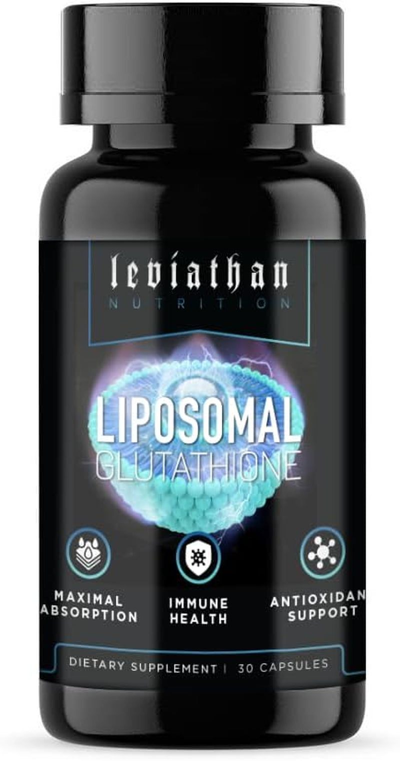 Leviathan Nutrition Liposomal Glutathione Capsules