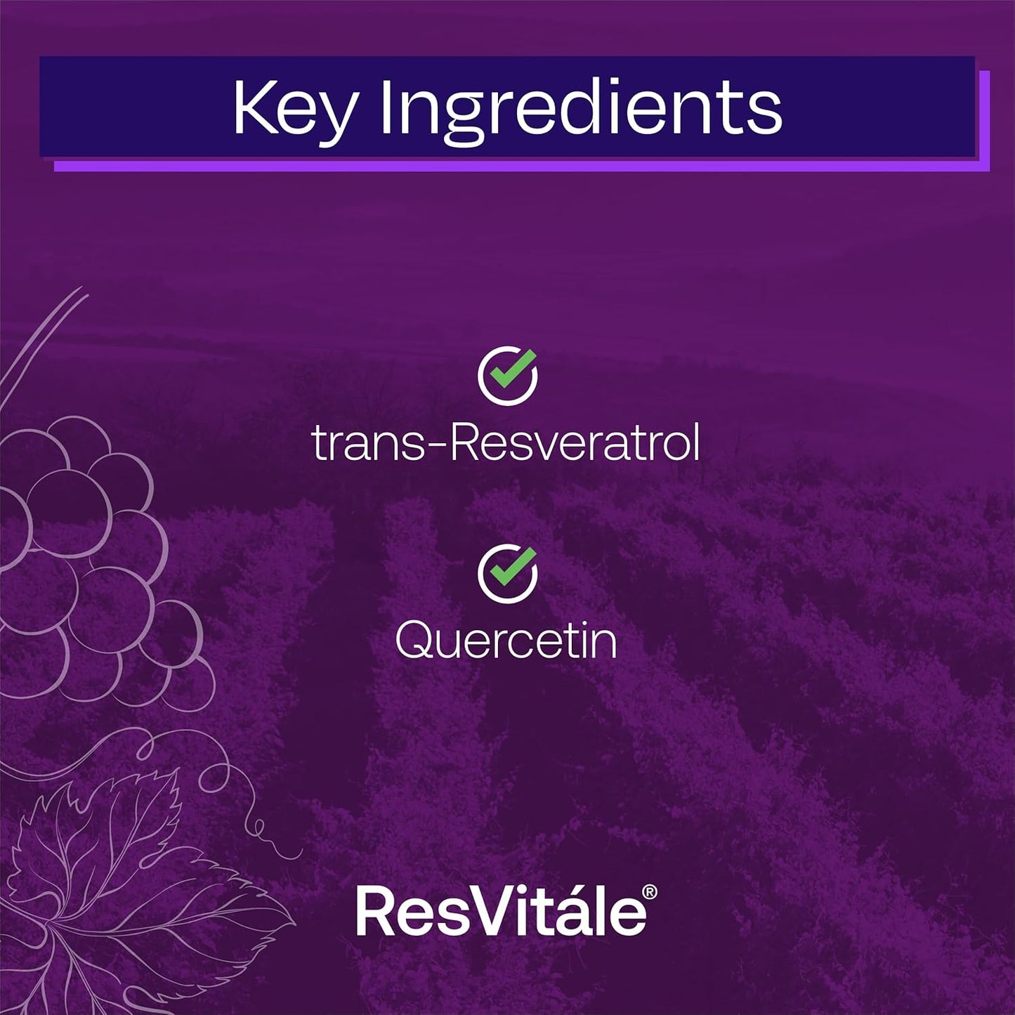 ResVitále™ Resveratrol Veggie Capsules