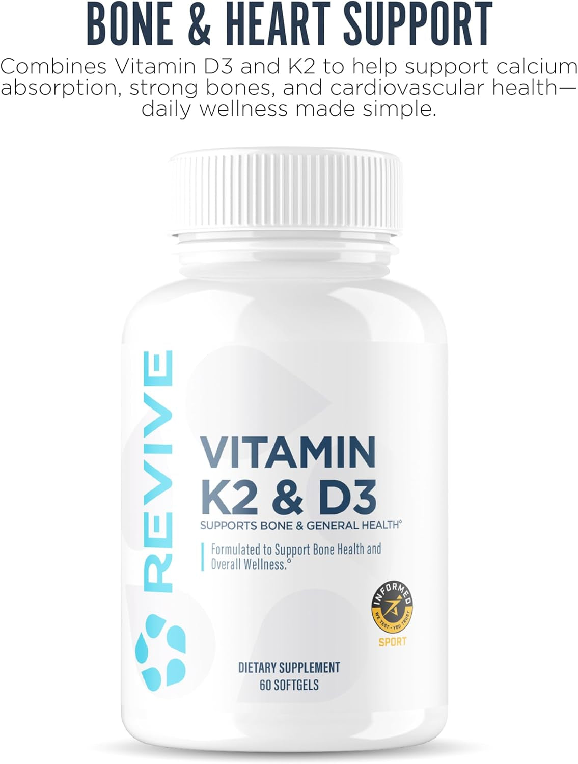 Revive MD Vitamin D3 & K2