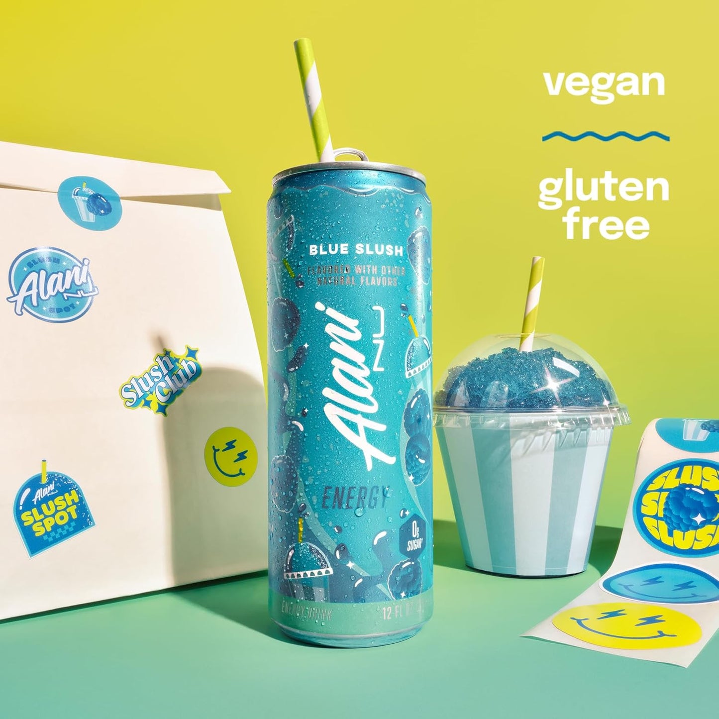 Alani Nu Energy Drinks - Blue Slush