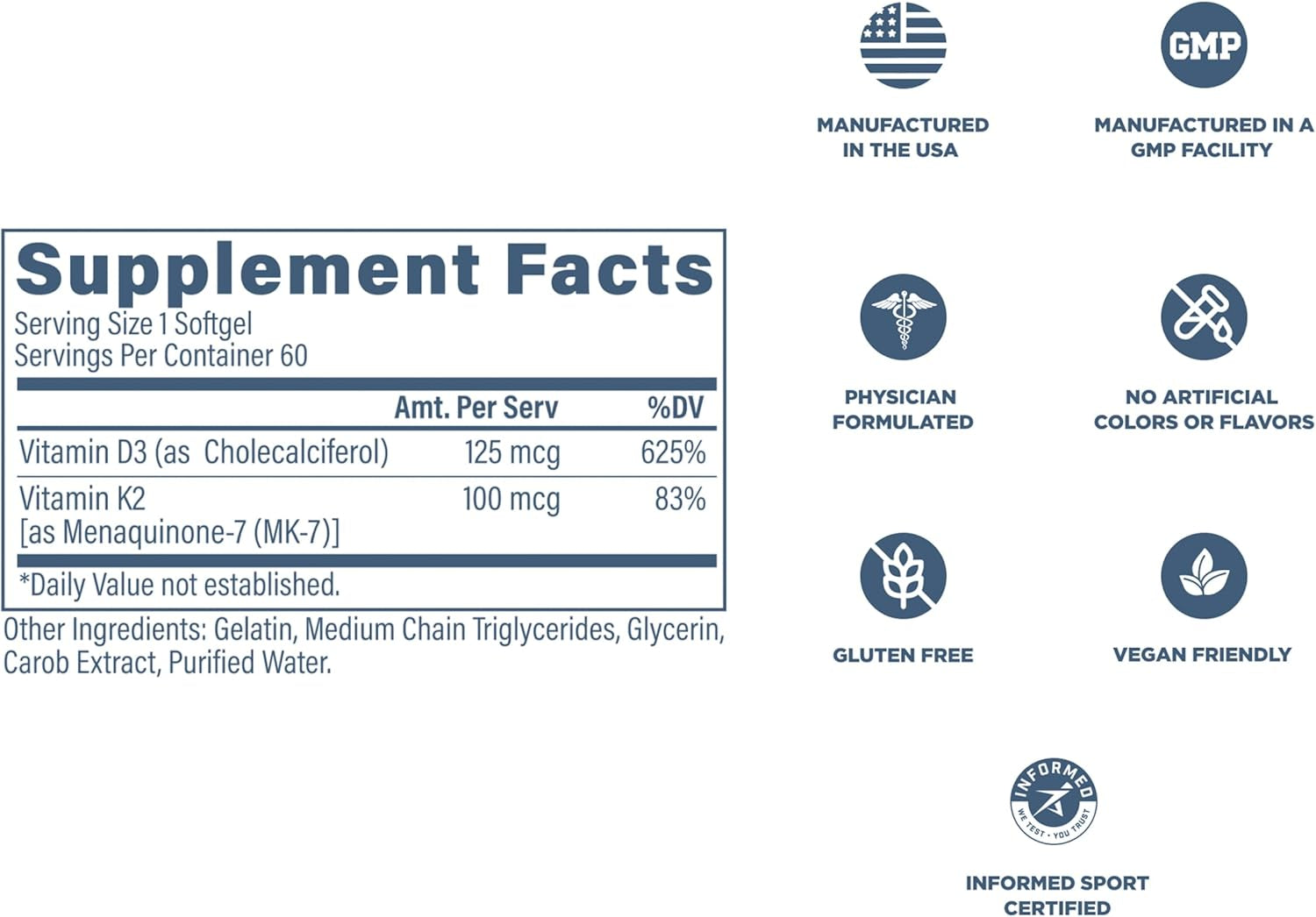 Revive MD Vitamin D3 & K2
