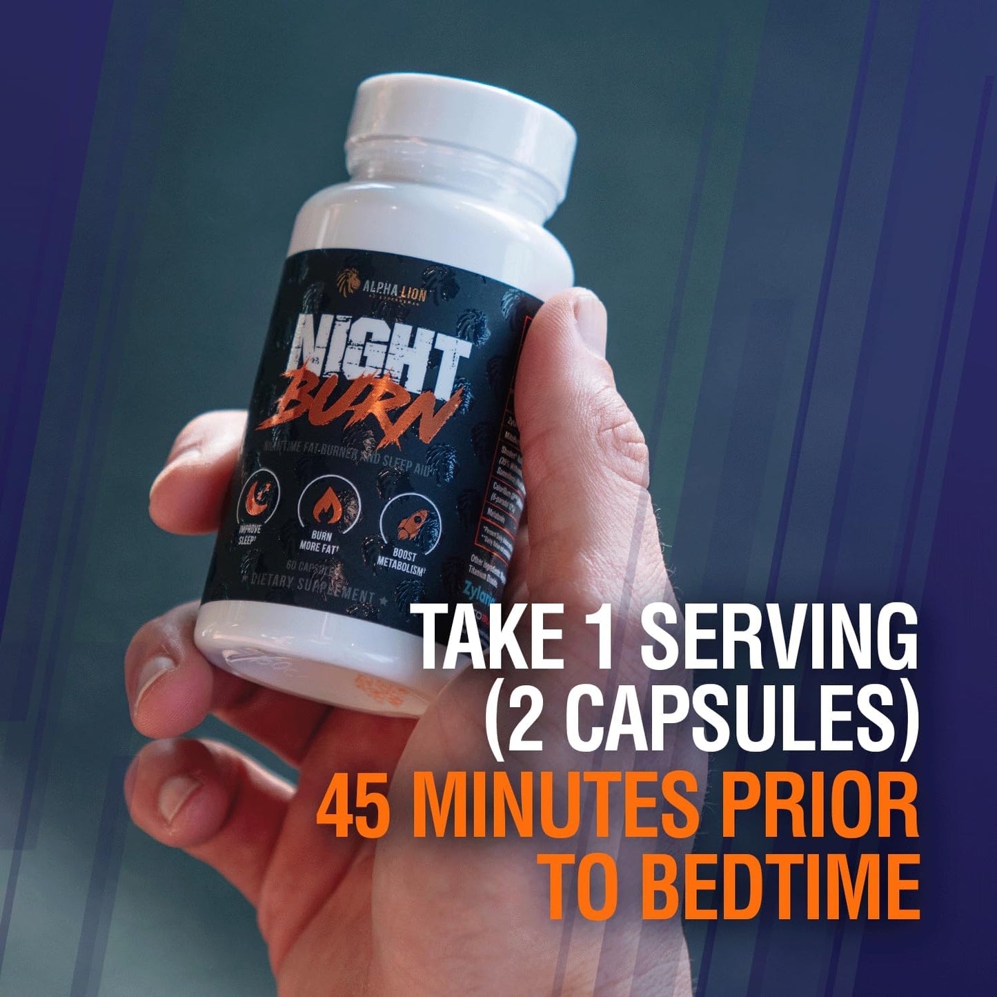 Alpha Lion Night Burn Metabolism Booster