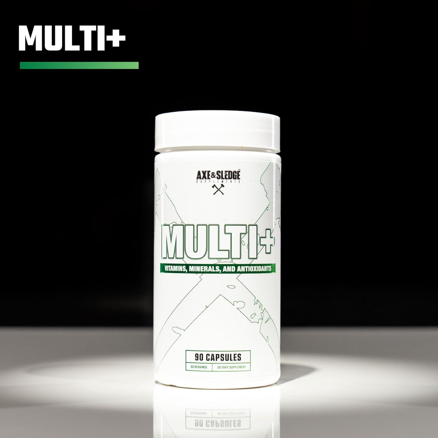 Axe & Sledge Multi+ Multivitamin for Men and Women