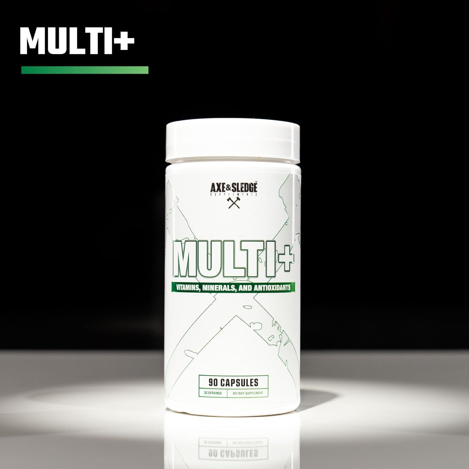 Axe & Sledge Multi+ Multivitamin for Men and Women