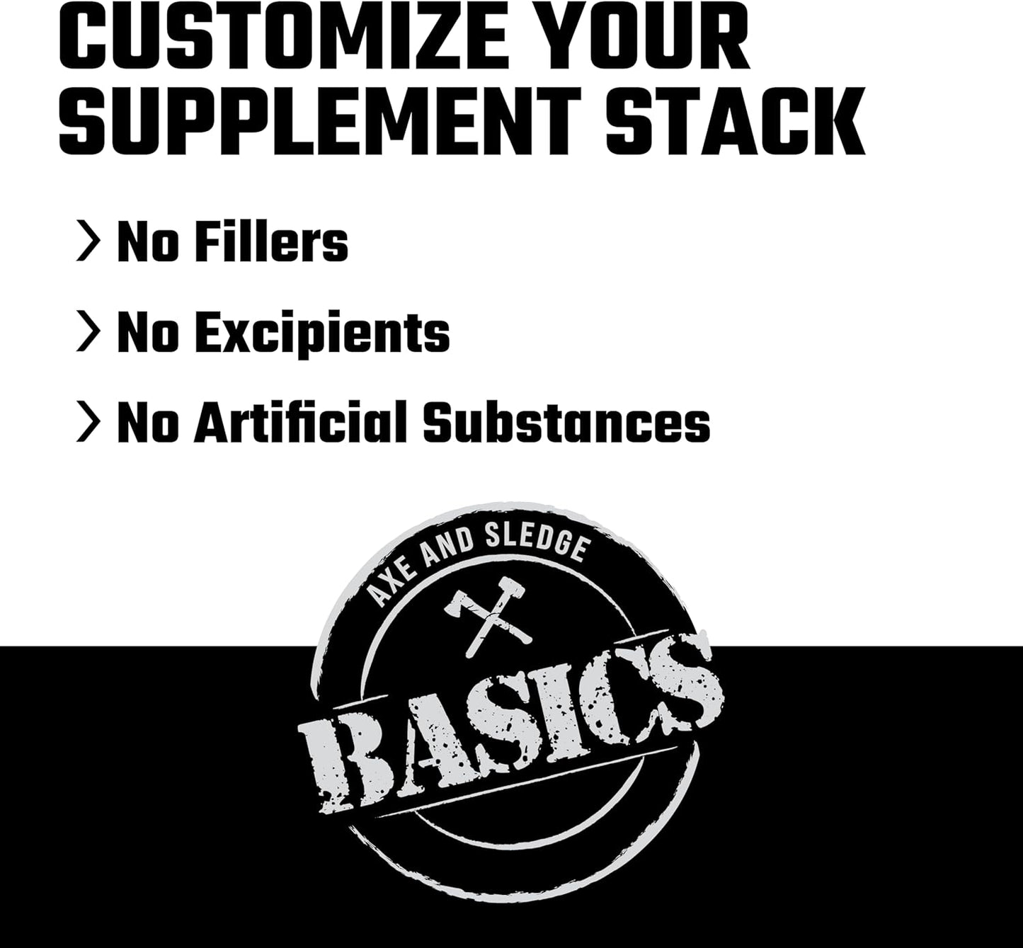 Axe & Sledge Creatine Monohydrate - Unflavored