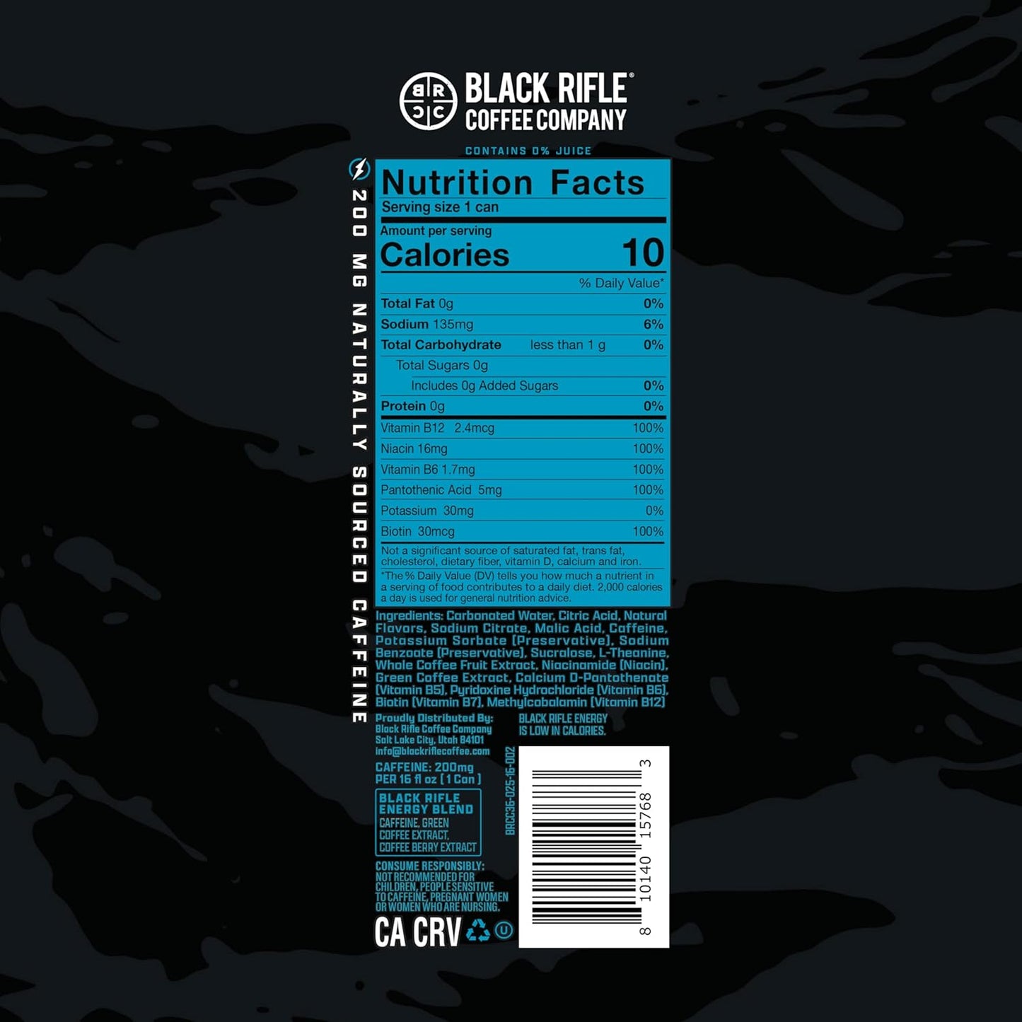 Black Rifle Energy Drink - Ranger Berry