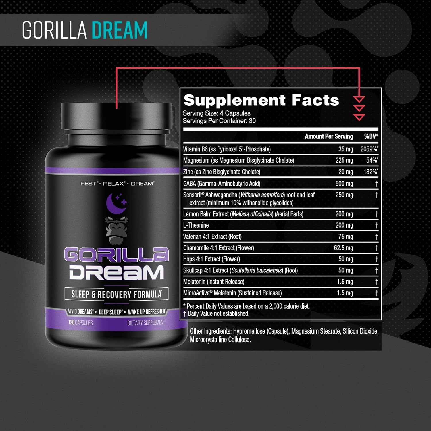 Gorilla Dream Sleep Capsules