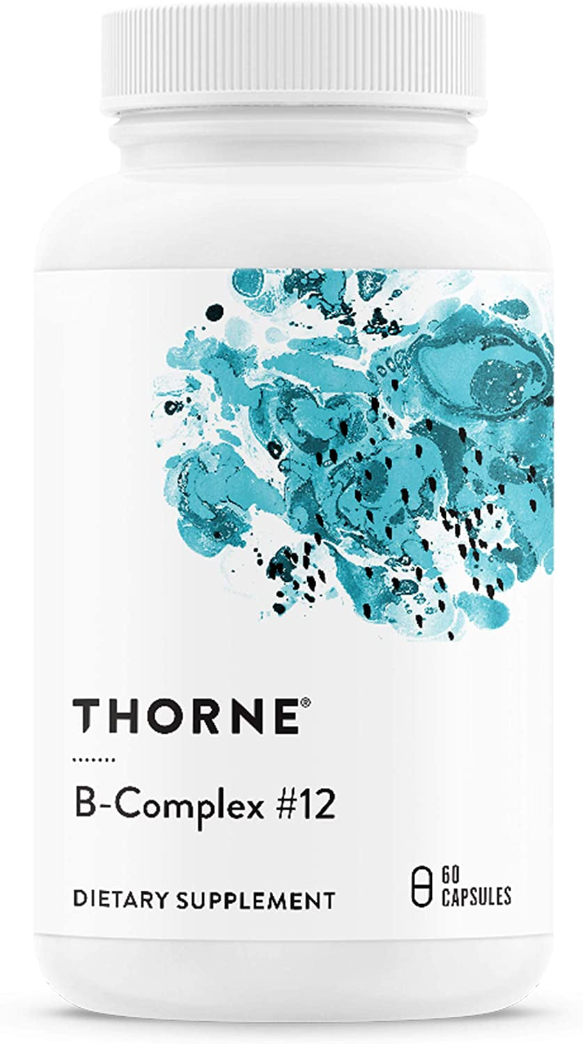 - B-Complex #12 - Vitamin B Complex with Active B12 and Folate - 60 Capsules