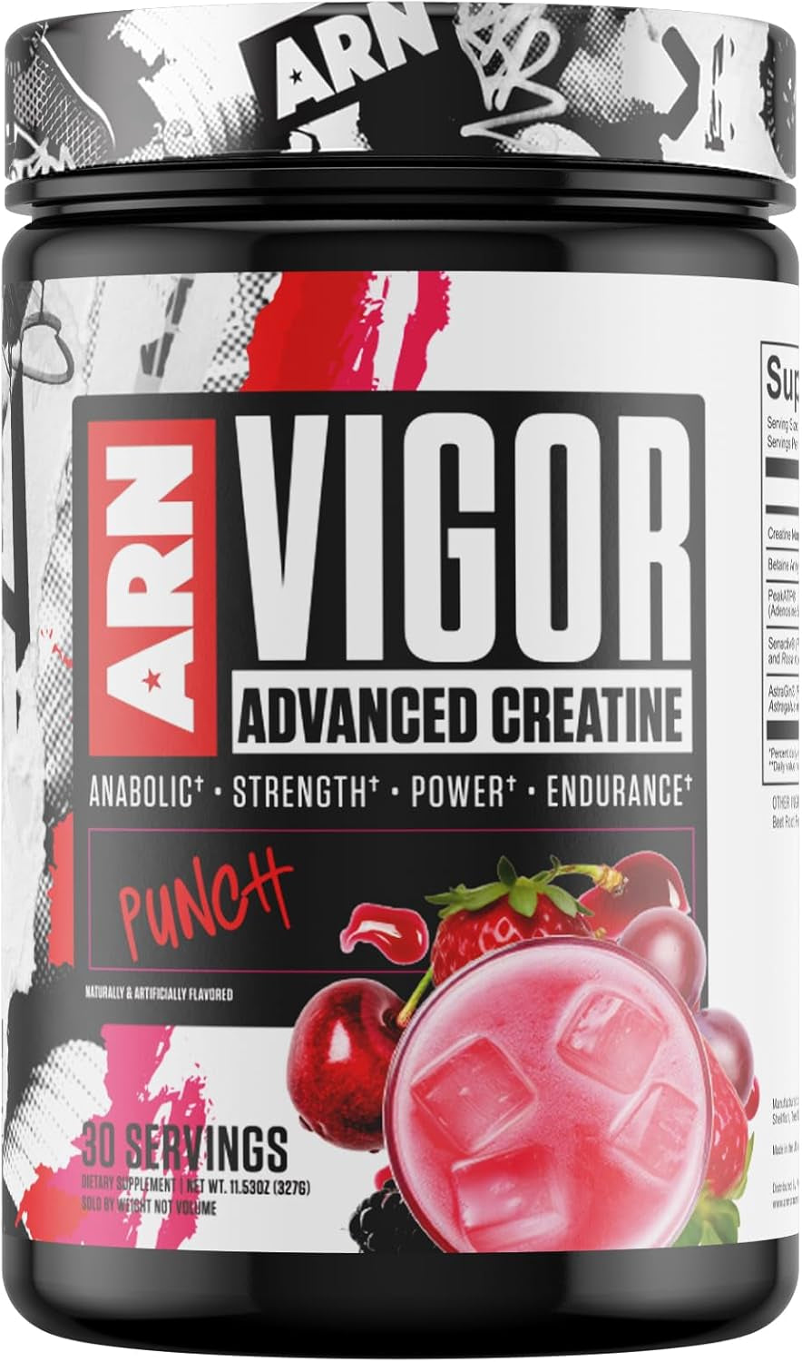 Arms Race Nutrition Vigor Advanced Creatine Formula - Punch