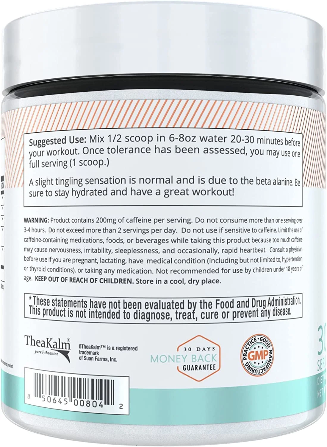 Alani Nu Pre-Workout Powder - Hawaiian Shaved Ice