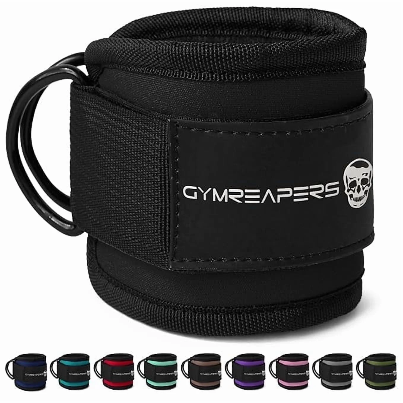 Gymreapers Ankle Strap - Black