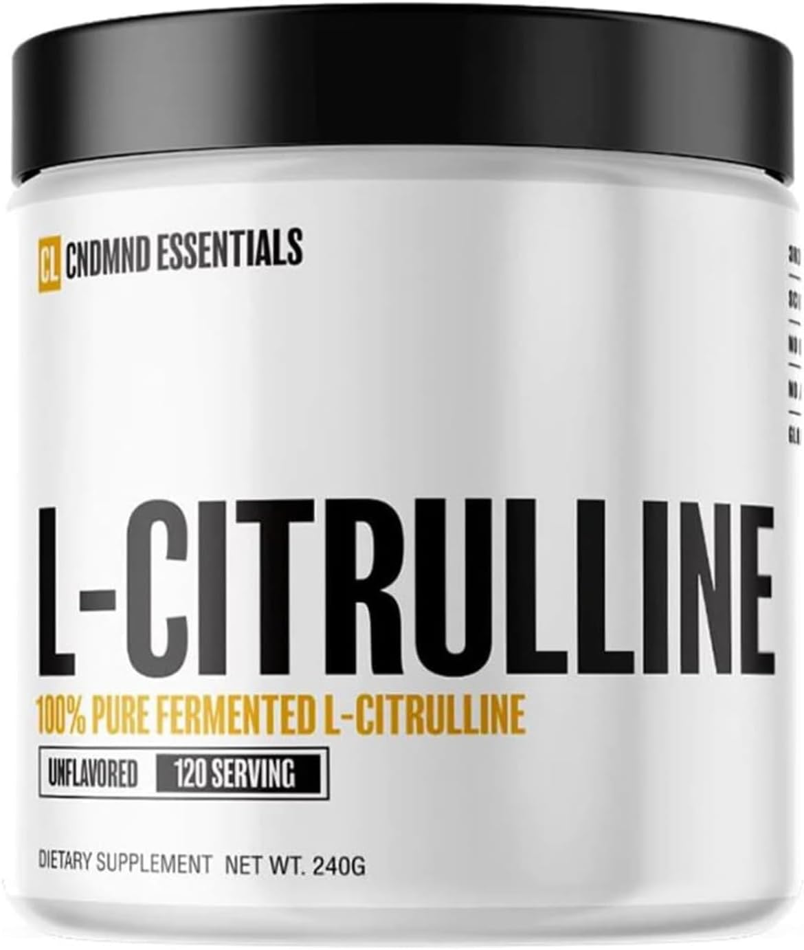 Condemned Labz 100% Pure Fermented L-Citrulline Powder - Unflavored