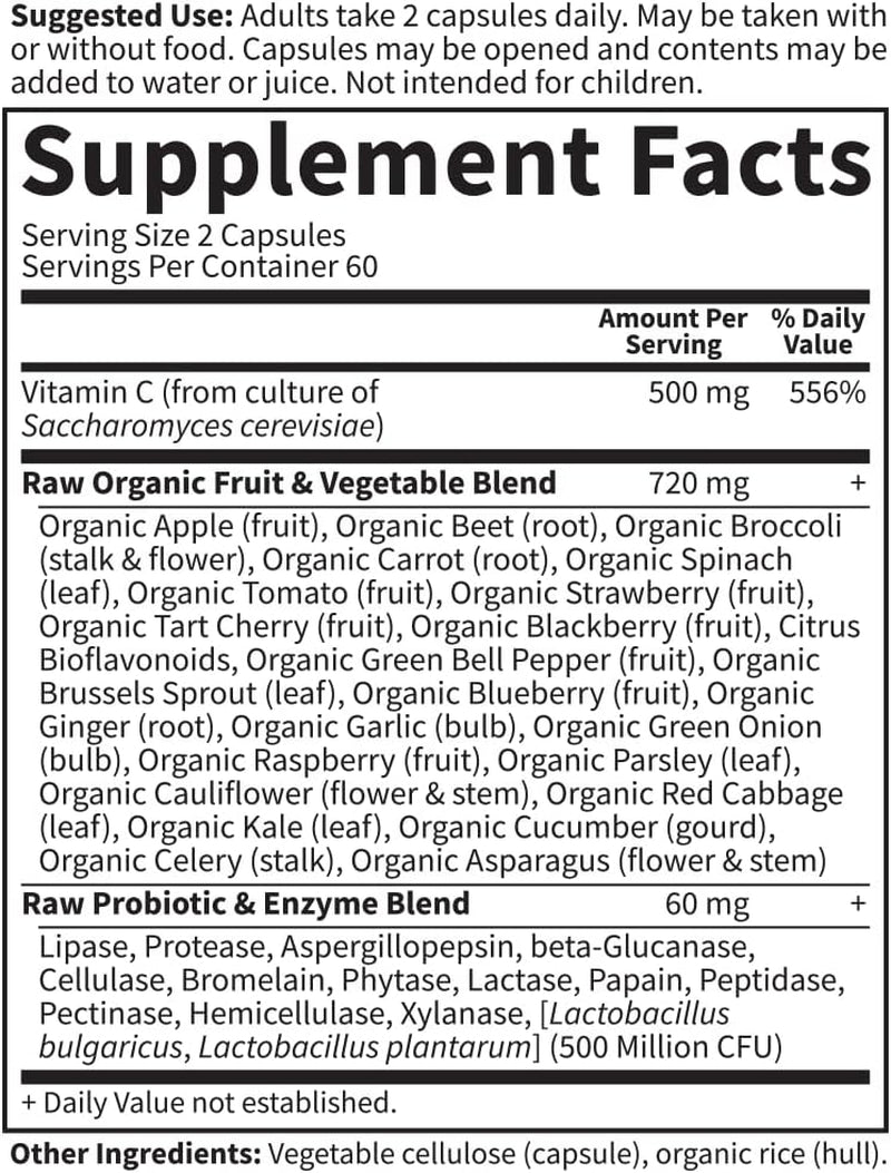 Garden of Life Vitamin Code Raw Vitamin C