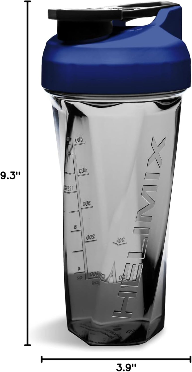 Helimix 2.0 Vortex Blender Shaker Bottle - Blue