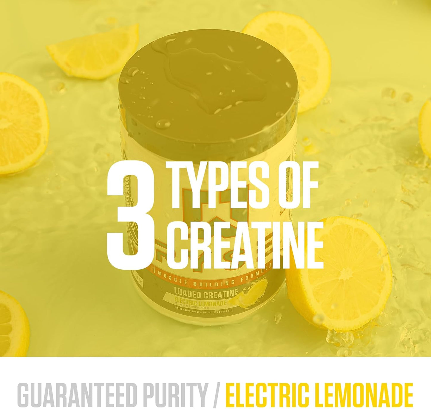RYSE Loaded Creatine - Electric Lemonade