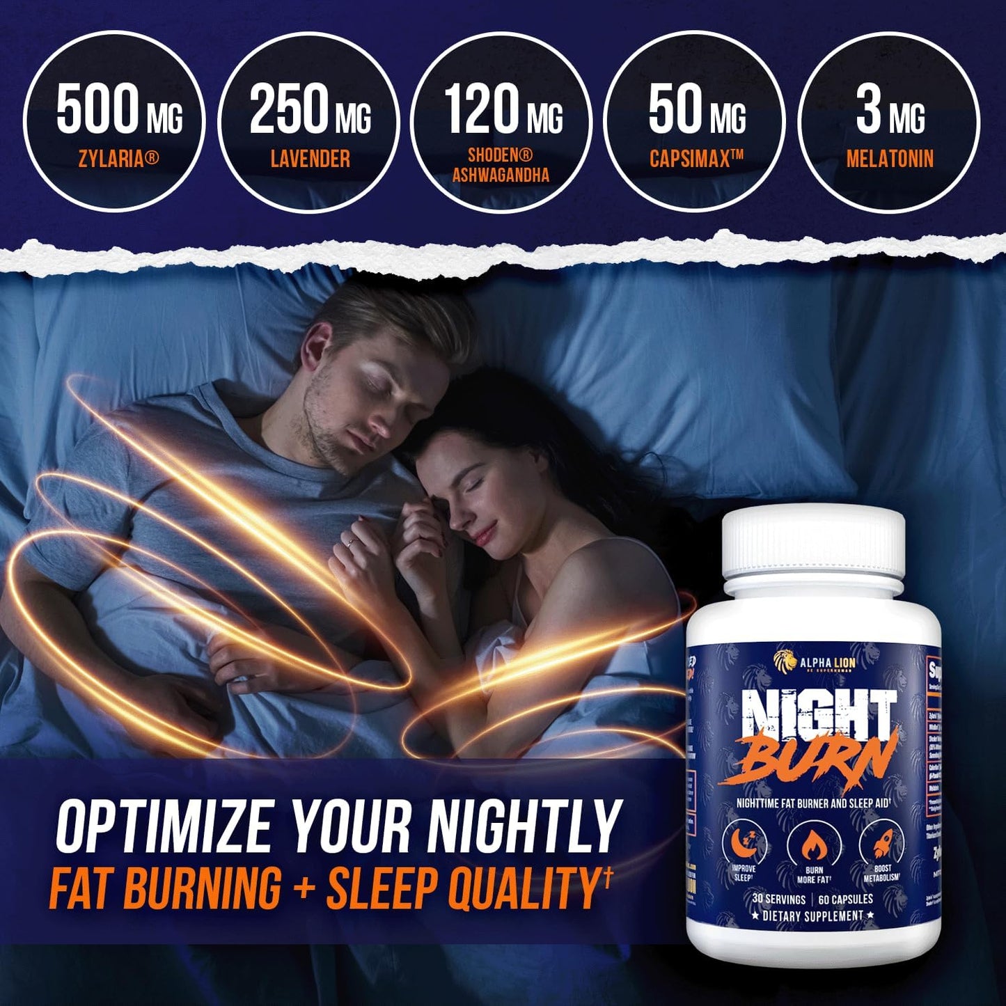 Alpha Lion Night Burn Metabolism Booster