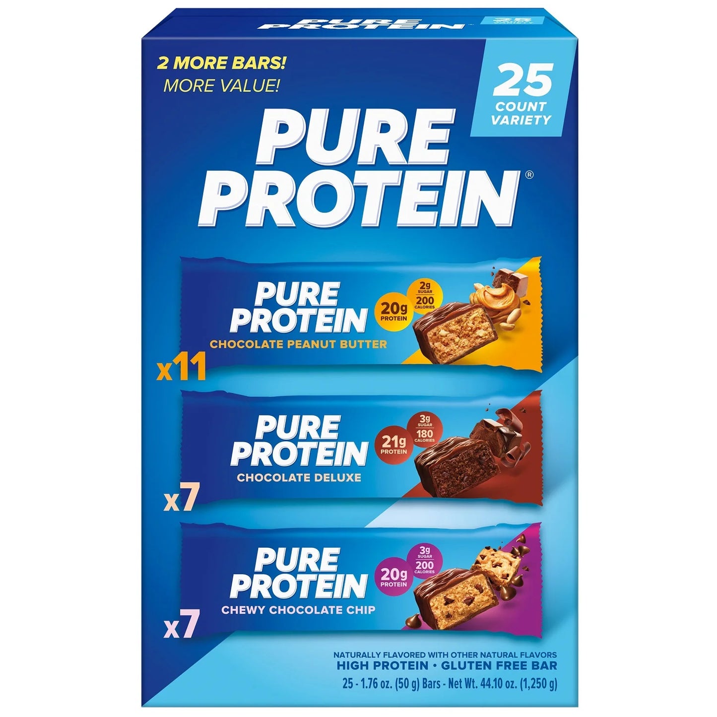 Pure Protein Bars - Variety Pack