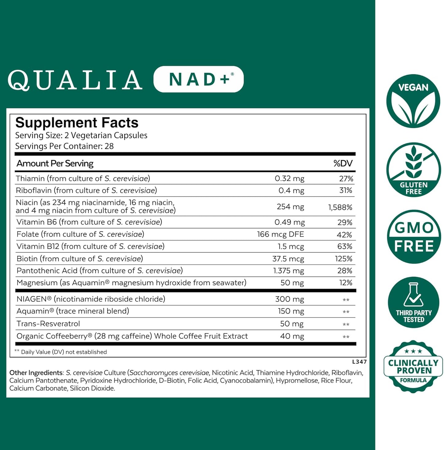 Qualia Life Sciences Qualia NAD+