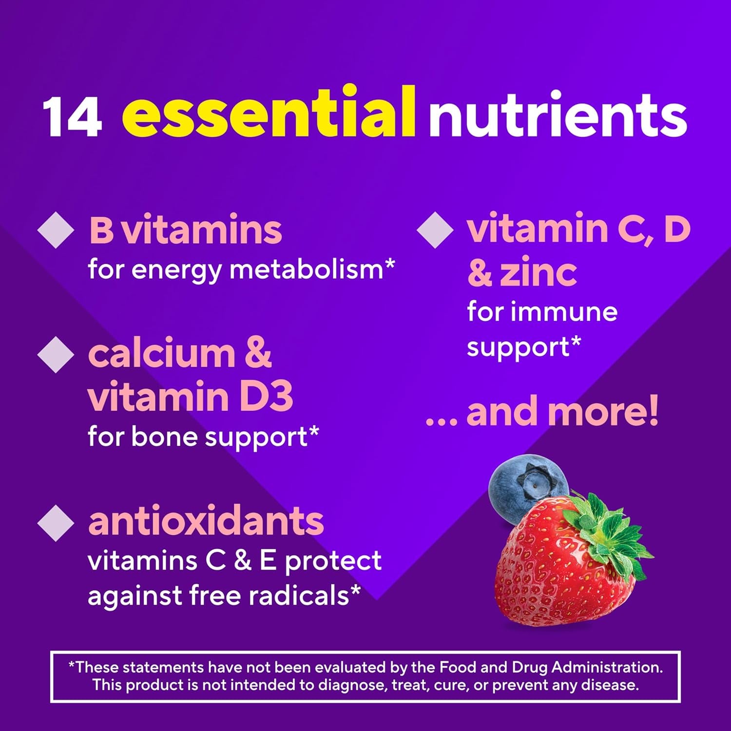 Adult Gummy Vitamins for Women, 120 Count