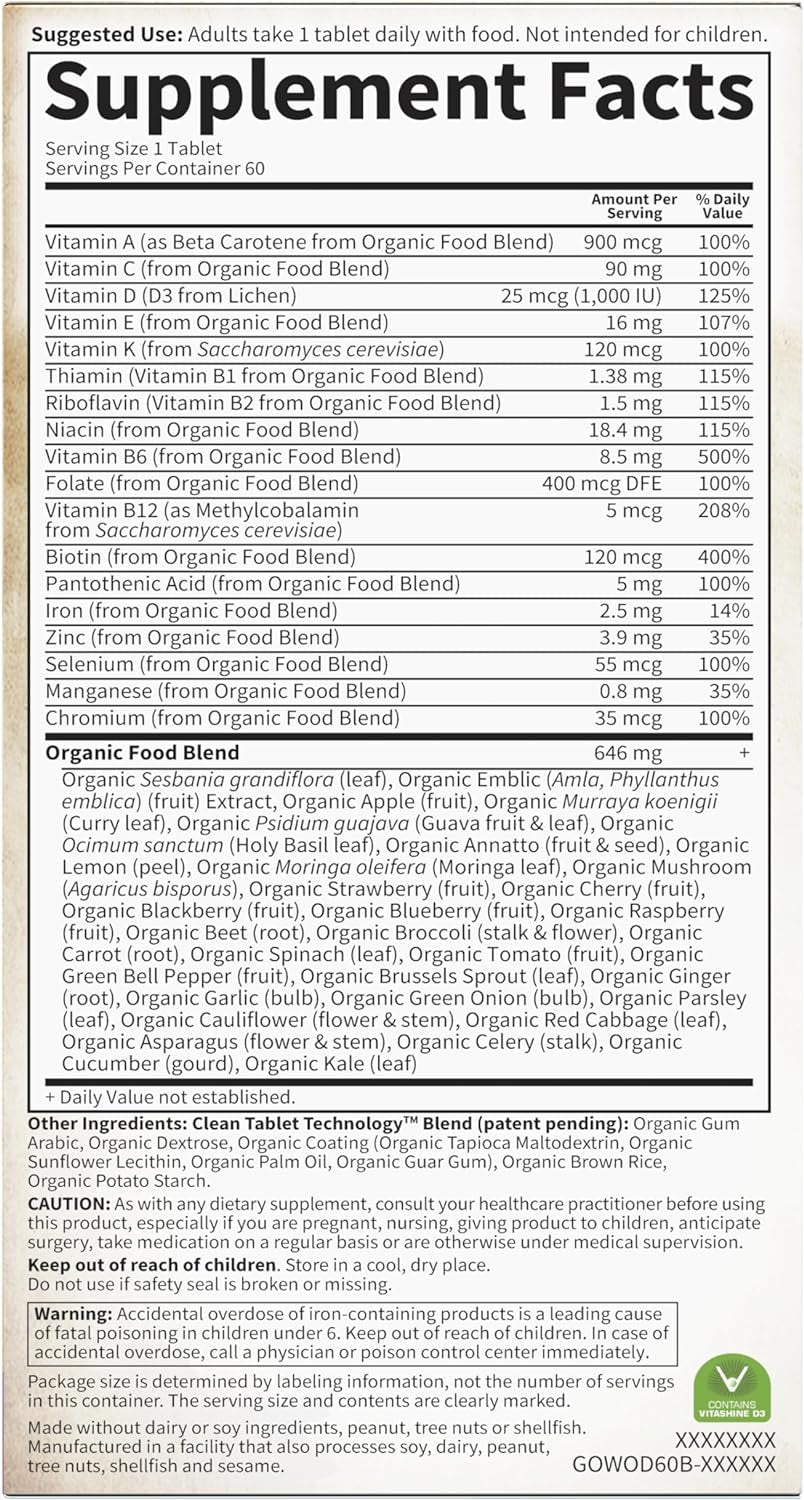 Garden of Life Organics Multivitamin for Women