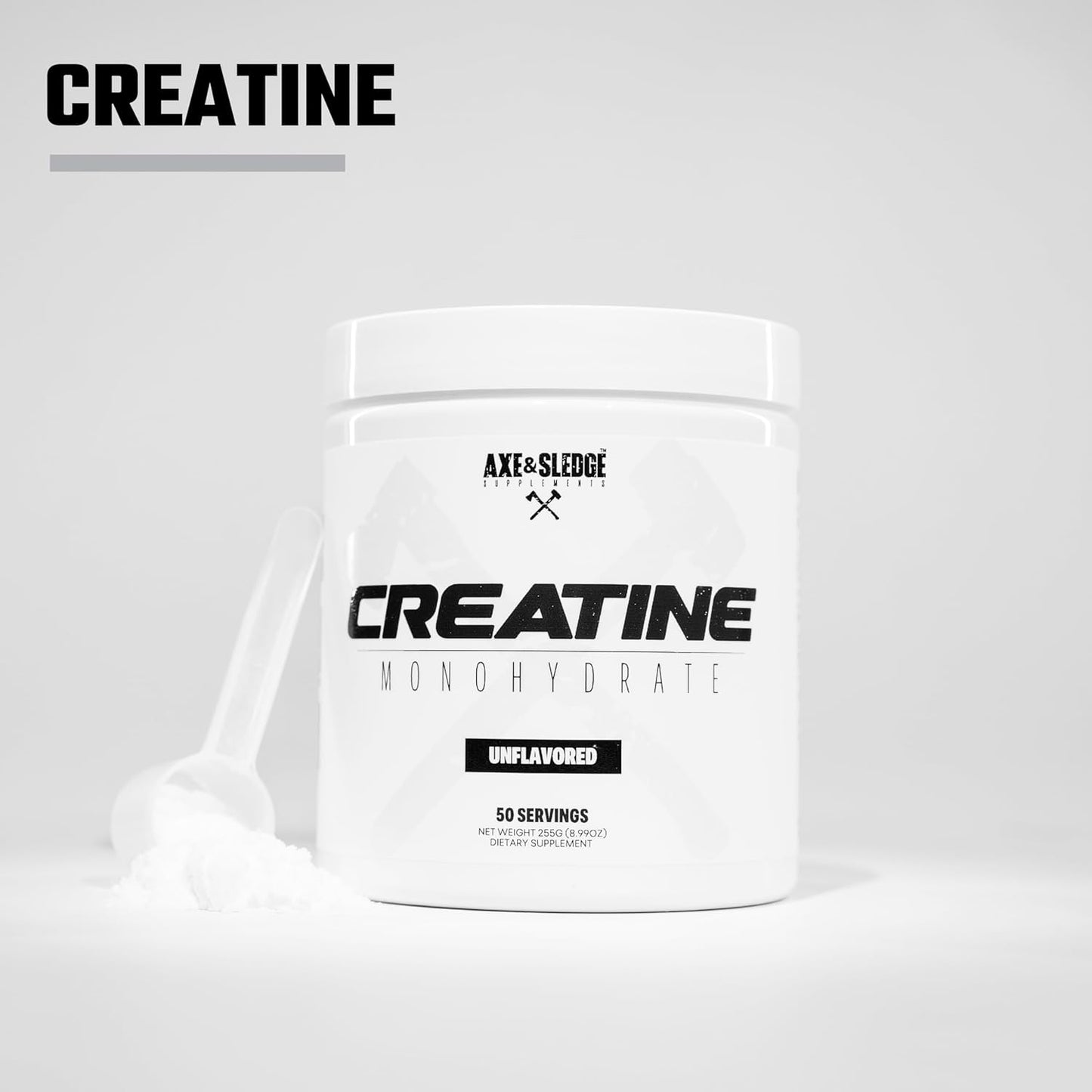 Axe & Sledge Creatine Monohydrate - Unflavored