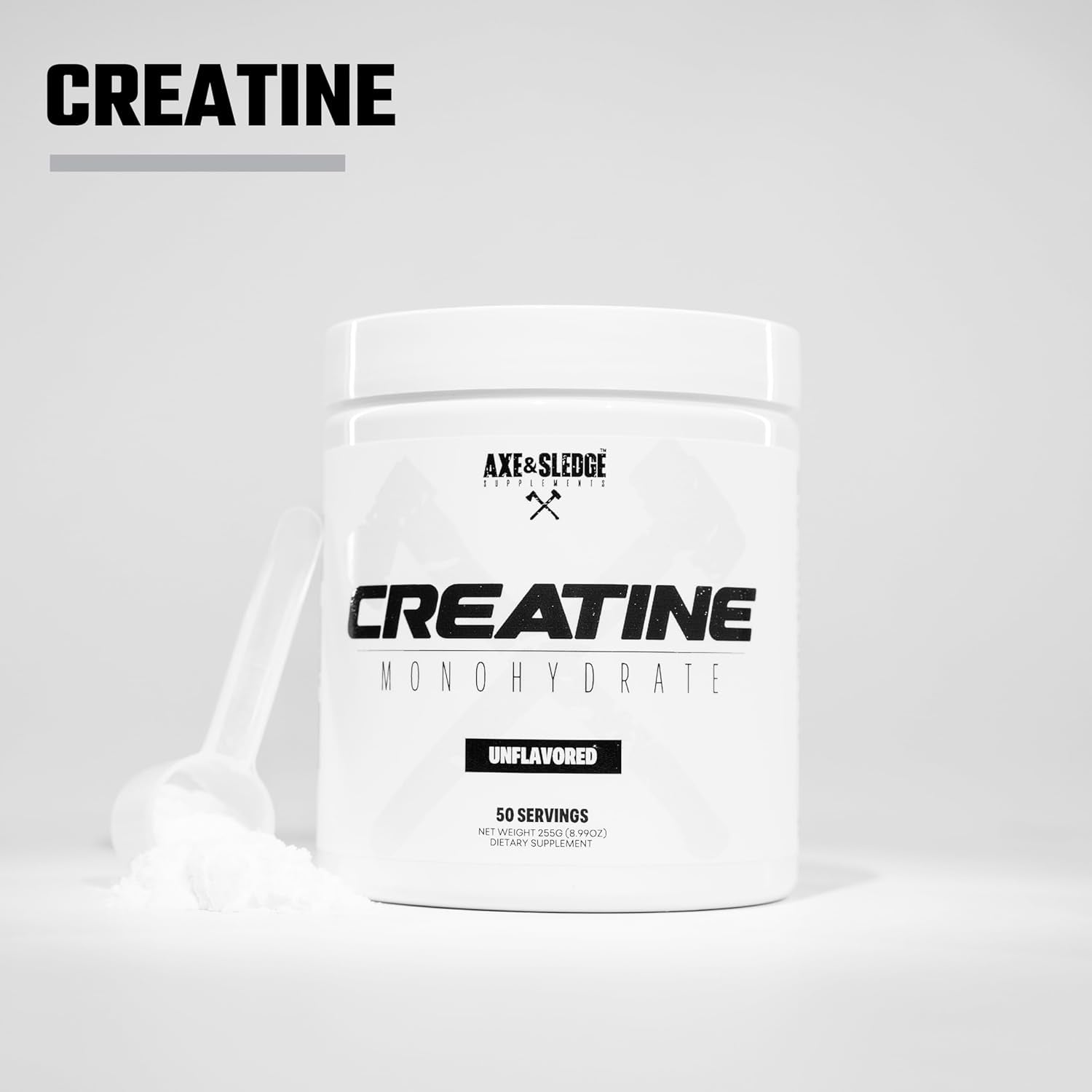 Axe & Sledge Creatine Monohydrate - Unflavored