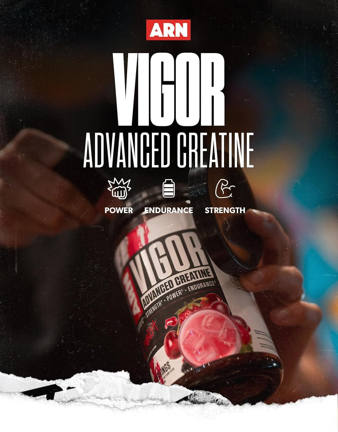 Arms Race Nutrition Vigor Advanced Creatine Formula - Punch