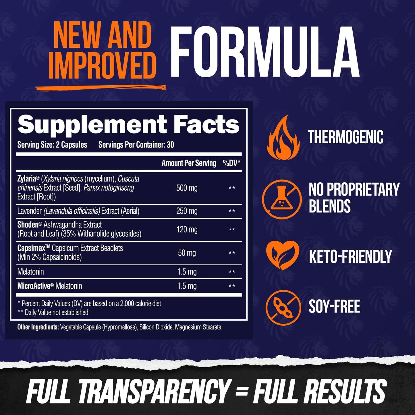 Alpha Lion Night Burn Metabolism Booster