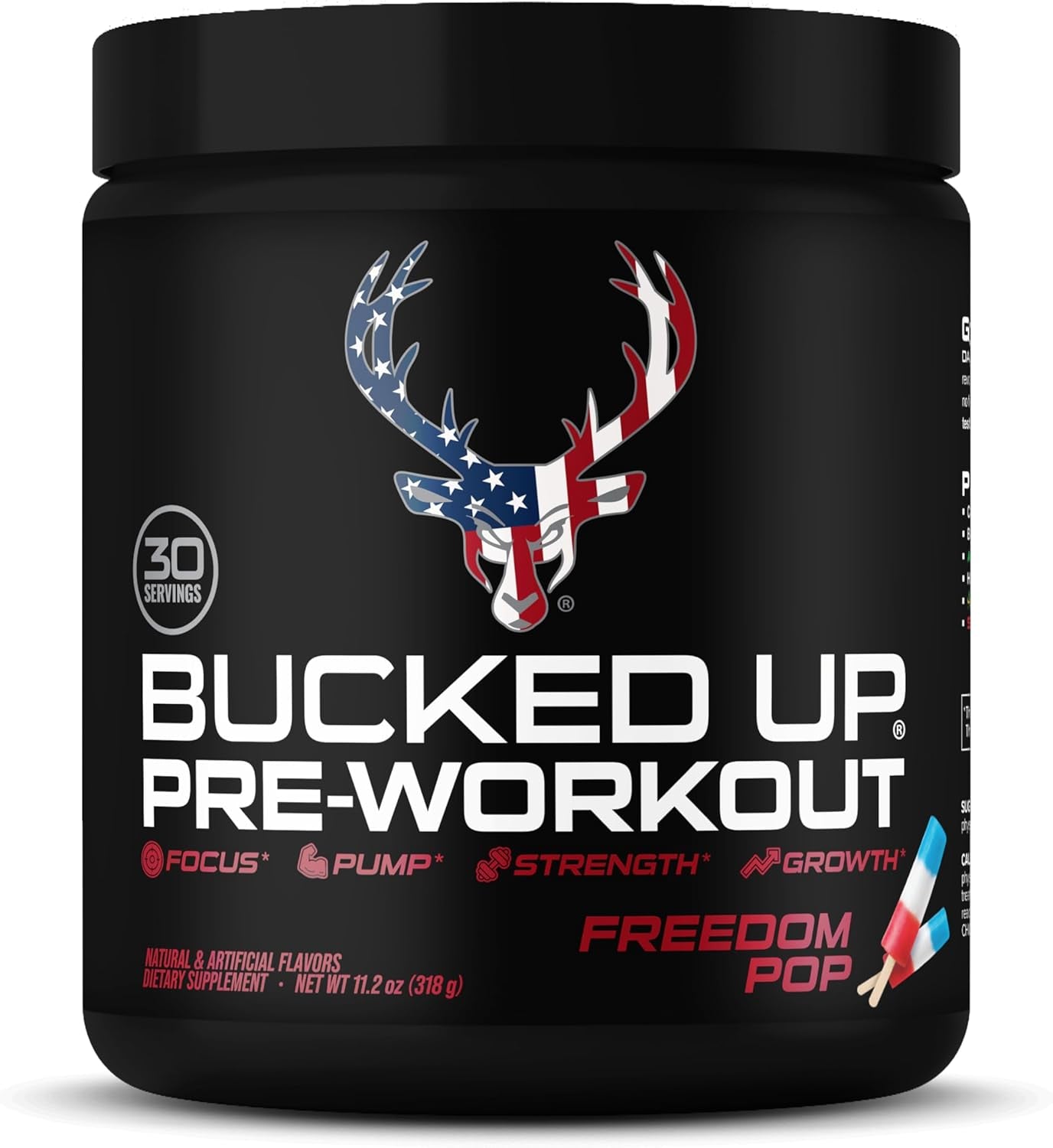 Bucked Up Woke AF Pre Workout - Freedom Pop