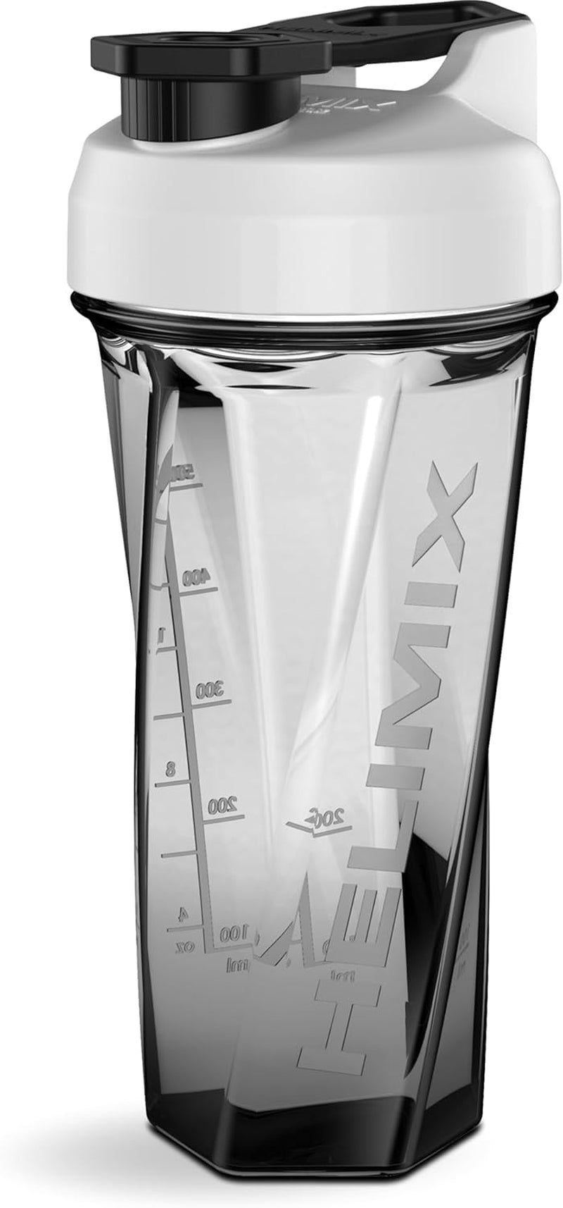 Helimix 2.0 Vortex Blender Shaker Bottle - White