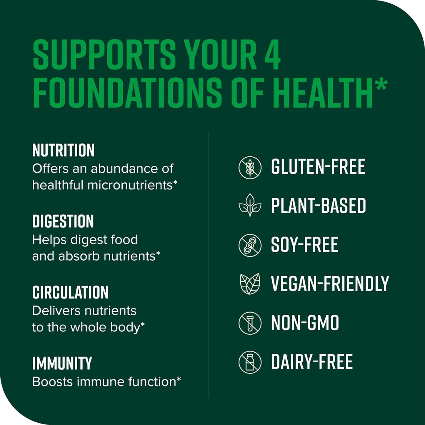 Vibrant Health Green Vibrance Vegan Superfood Powder