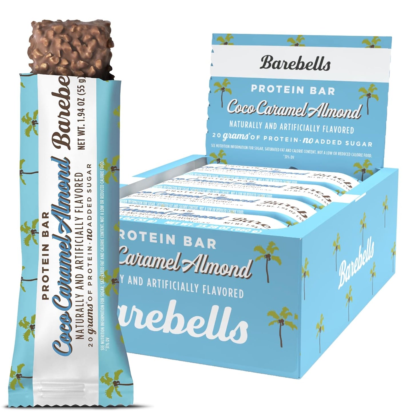 Barebells Protein Bars - Coconut Caramel Almond