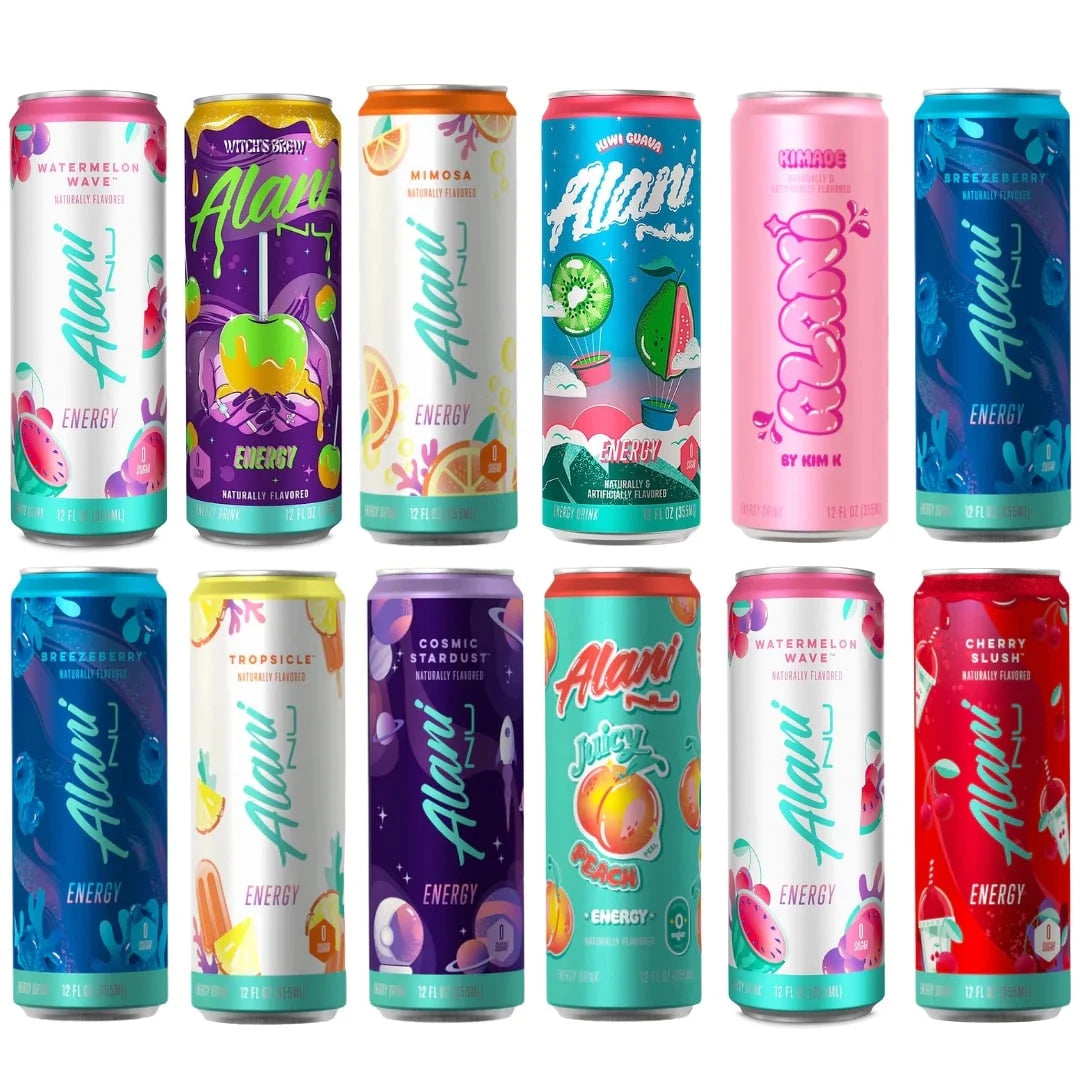 Alani Nu Energy Drink - Assorted Variety Pack
