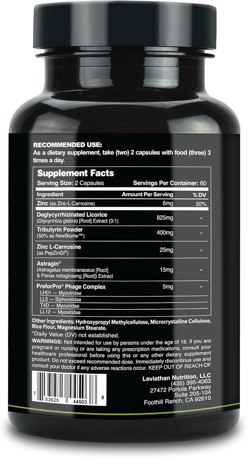 Leviathan Nutrition GI Capsules