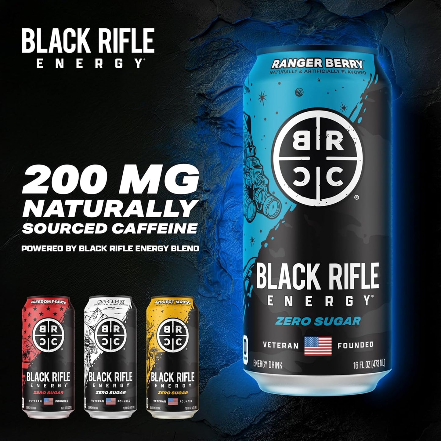 Black Rifle Energy Drink - Ranger Berry
