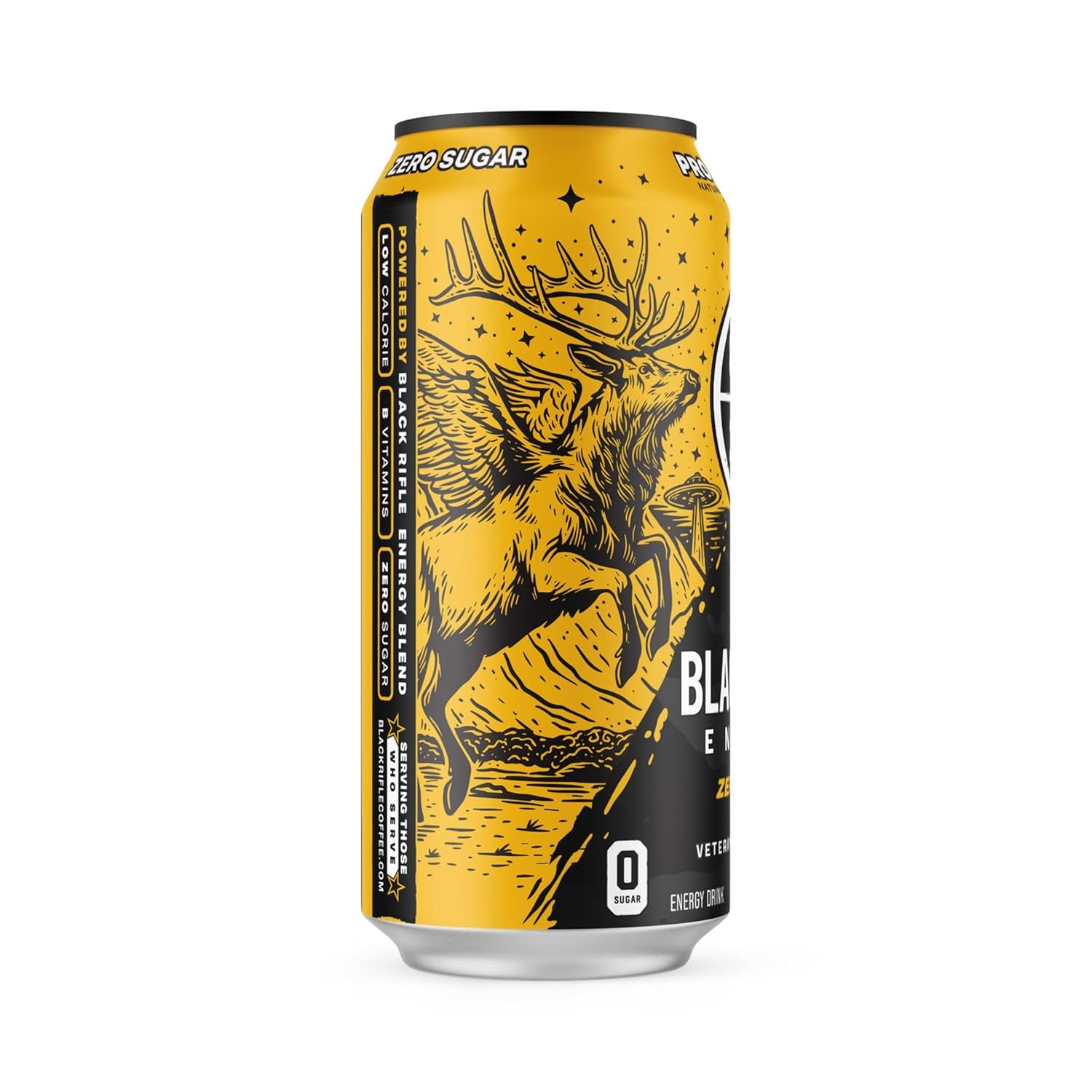 Project Mango Zero Sugar Energy Drink, 200Mg Caffeine, 16 Fl Oz Can (Pack of 12)